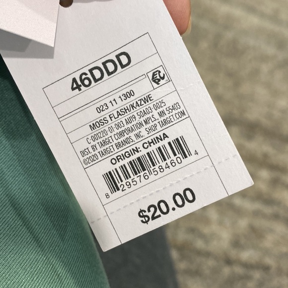 Auden green moss colored Demi coverage, lightly lined T-shirt bra - Picture 6 of 8